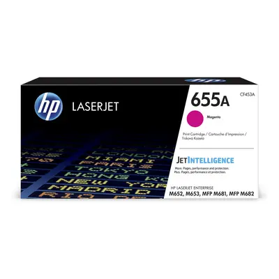 Cartuccia toner magenta originale LaserJet HP 655A