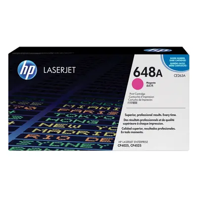 Cartuccia Toner originale magenta LaserJet HP 648A