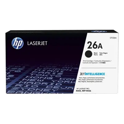 Cartuccia Toner originale nero LaserJet HP 26A