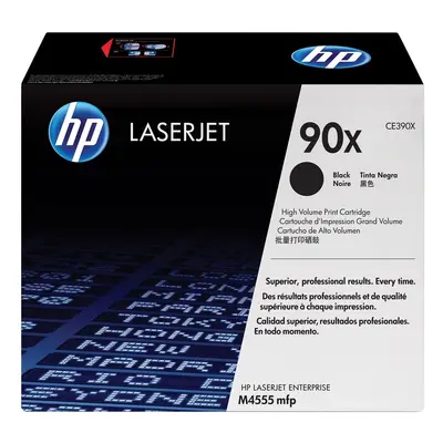 Cartuccia Toner originale nero ad alta capacità LaserJet HP 90X