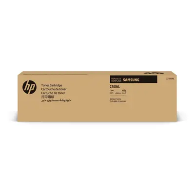 Cartuccia toner ciano originale HP CLT-C506L ad alta capacità