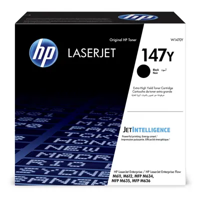 Cartuccia toner nero originale LaserJet HP 147Y ad altissima capacità