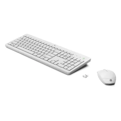 Kit Tastiera e Mouse Wireless HP 230 (Bianco)