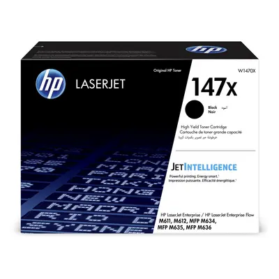 Cartuccia toner nero originale LaserJet HP 147X ad alta capacità