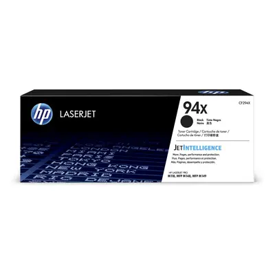 Cartuccia toner nero originale LaserJet HP 94X ad alta capacità