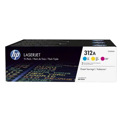 Cartuccia Toner ciano Tri-Pack HP 312A