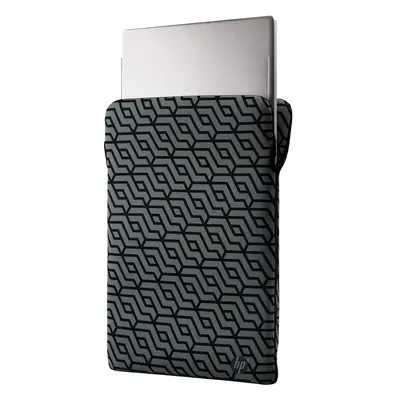 Custodia in neoprene reversibile per Notebook da 15,6" Geometric-Nero