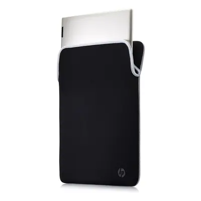 Custodia in neoprene reversibile per Notebook da 14" Nero e Silver