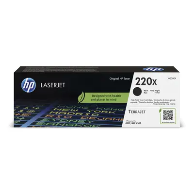 Cartuccia toner originale nero LaserJet HP 220X