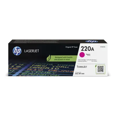 Cartuccia toner originale magenta LaserJet HP 220A