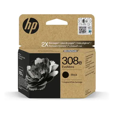 Cartuccia di inchiostro nero originale HP EvoMore 308e