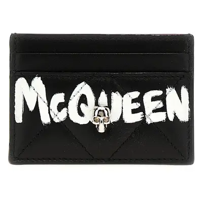 ALEXANDER MCQUEEN Portacarte 'Graffiti'