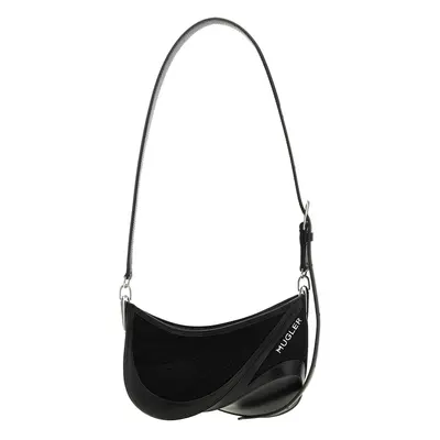 MUGLER Borsa A Spalla 'Small Denim Spiral Curve 01'