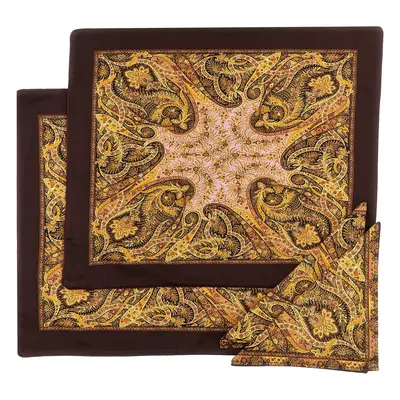 ETRO HOME Set 2 Tovagliette + Tovaglioli 'Orbea'