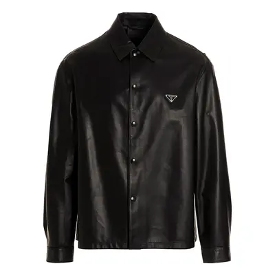 PRADA Camicia Nappa Logo