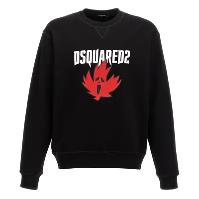 DSQUARED2 Felpa Stampa Logo