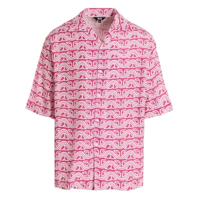 GCDS Camicia 'Waved Logo'