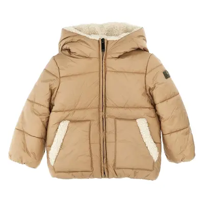 IL GUFO Piumino Con Cappuccio Dettagli Shearling