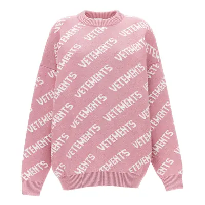 VETEMENTS Maglione 'Lurex Monogram'