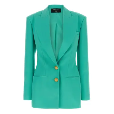 BALMAIN Blazer Doppiopetto Bottoni Logo