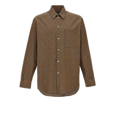 FENDI Camicia Righe Pequin