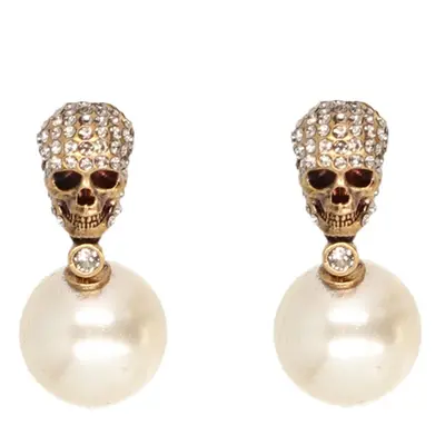 ALEXANDER MCQUEEN Orecchini 'Pearl N Skull'