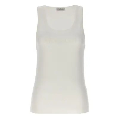 MONCLER Tank Top Ricamo Logo