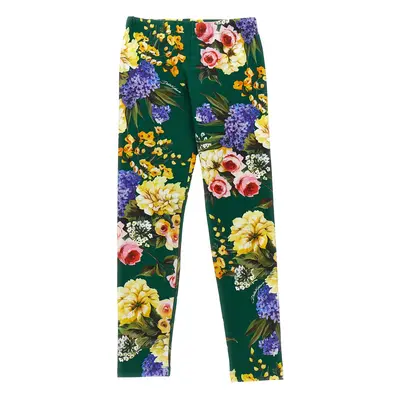 DOLCE & GABBANA Leggings Stampa Floreale