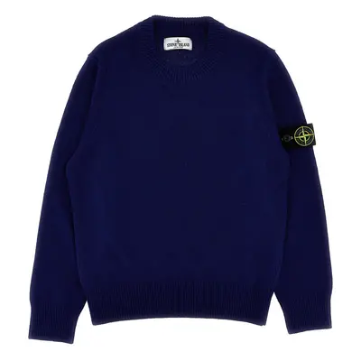 STONE ISLAND JUNIOR Maglione Patch Logo