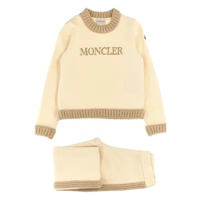 MONCLER ENFANT Completo Tuta Ricamo Logo