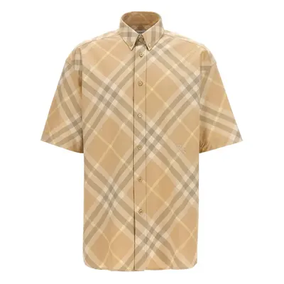 BURBERRY Camicia Check Ricamo Logo