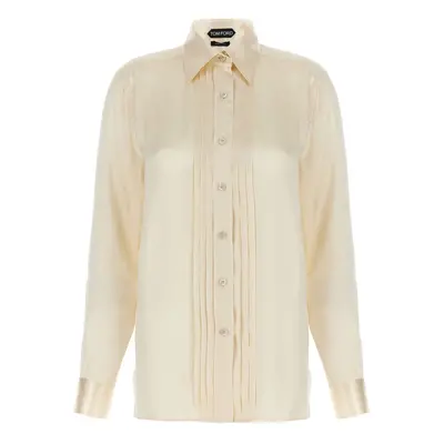 TOM FORD Camicia Plastron Plissè