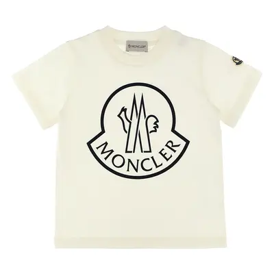 MONCLER ENFANT T-Shirt Stampa Logo