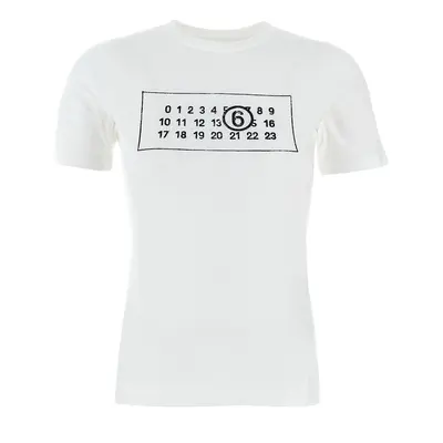 MM6 MAISON MARGIELA T-Shirt Stampa Logo