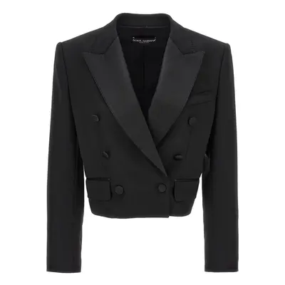 DOLCE & GABBANA Blazer 'Tuxedo' Corto