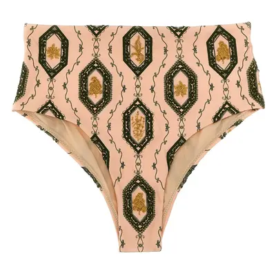 AGUA BY AGUA BENDITA Slip Bikini 'Magenta Calado'