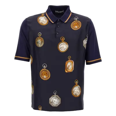 DOLCE & GABBANA Polo 'Orologi'