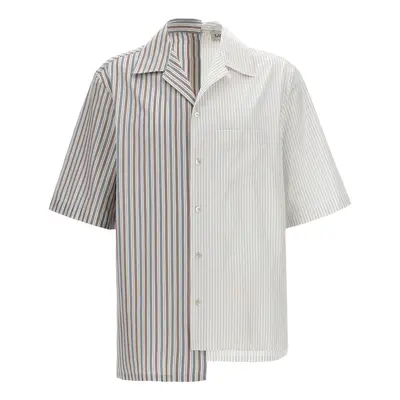 LANVIN Camicia Righe Asimmetrica