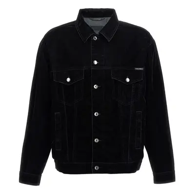 DOLCE & GABBANA Giacca Camicia Velluto