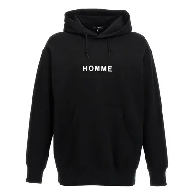 COMME DES GARҪONS HOMME Felpa Con Cappuccio Stampa Logo