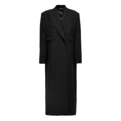 DOLCE & GABBANA Cappotto Lungo Tuxedo