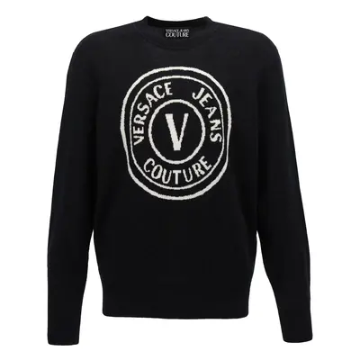 VERSACE JEANS COUTURE Maglione Intarsio Logo