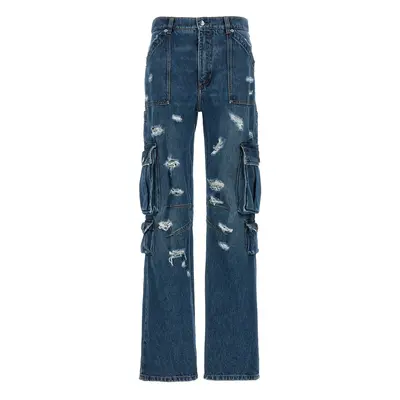 DOLCE & GABBANA Jeans Cargo Effetto Used