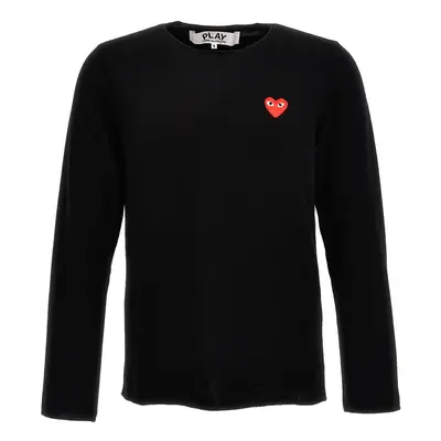 COMME DES GARÇONS PLAY Maglioncino 'Heart'