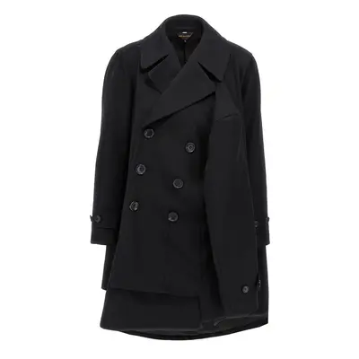 COMME DES GARÇONS Cappotto Doppiopetto 4 Maniche