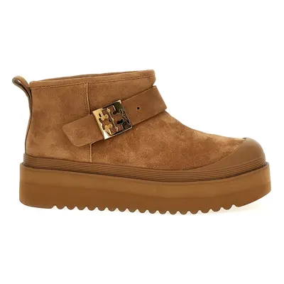 TORY BURCH Stivaletto 'Mellow Shearling Platform'