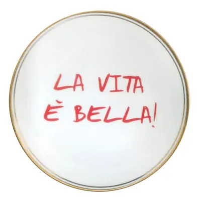 BITOSSI Piatto 'La Vita È Bella!' ⌀ 17 Cm