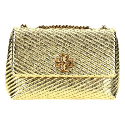 TORY BURCH Borsa A Spalla 'Kira Metallic Moto Quilt Small'