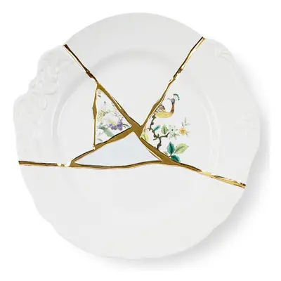 SELETTI Piatto Piano 'Kintsugi' ⌀ 27,5 Cm