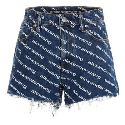 DENIM X ALEXANDER WANG Short 'Bite'